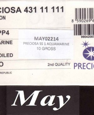 PRECIOSA SS 1 AQUAMARINE