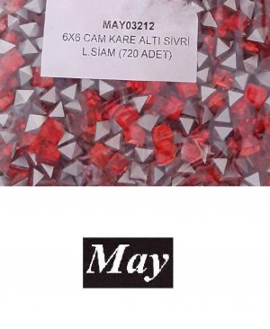 06X06 CAM KARE ALTI SİVRİ L.SİAM