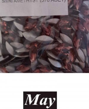 06X12 CAM MEKİK ALTI SİVRİ AMETHYST