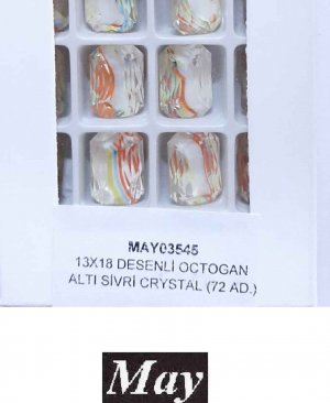 13X18 DESENLİ OCTOGAN ALTI SİVRİ L.C.TOPAZ