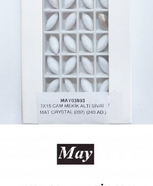 07X15 CAM MEKİK ALTI SİVRİ MAT CRYSTAL (037)