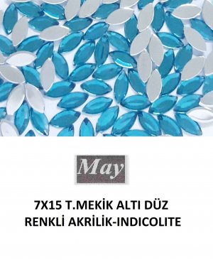 7X15 T.MEKİK ALTI DÜZ RENKLİ AKRİLİK-INDICOLITE