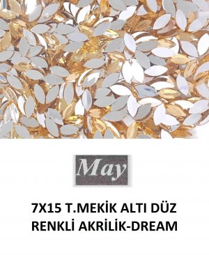 7X15 T.MEKİK ALTI DÜZ RENKLİ AKRİLİK-DREAM