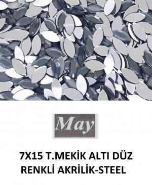 7X15 T.MEKİK ALTI DÜZ RENKLİ AKRİLİK-STEEL