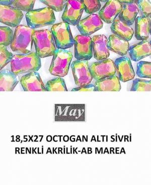 18,5X27 OCTOGAN ALTI SİVRİ RENKLİ AKRİLİK-AB MAREA