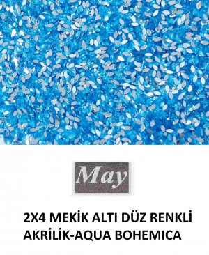 2X4 MEKİK ALTI DÜZ RENKLİ AKRİLİK-AQUA BOHEMICA