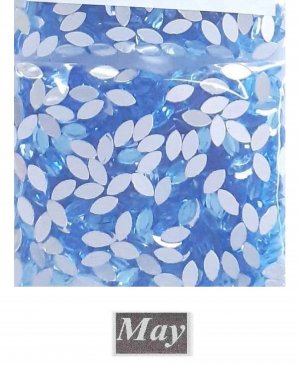 3X6 MEKİK ALTI DÜZ RENKLİ AKRİLİK-CAPRI BLUE