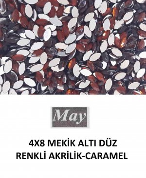 4X8 MEKİK ALTI DÜZ RENKLİ AKRİLİK-CARAMEL