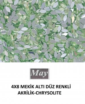 4X8 MEKİK ALTI DÜZ RENKLİ AKRİLİK-CHRYSOLITE