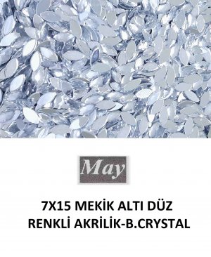 7X15 MEKİK ALTI DÜZ RENKLİ AKRİLİK-B.CRYSTAL