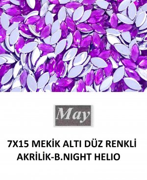 7X15 MEKİK ALTI DÜZ RENKLİ AKRİLİK-B.NIGHT HELIO