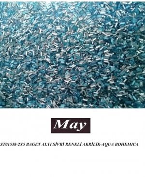 02X05 BAGET ALTI SİVRİ RENKLİ AKRİLİK