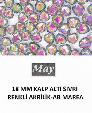 18 MM KALP ALTI SİVRİ RENKLİ AKRİLİK-AB MAREA