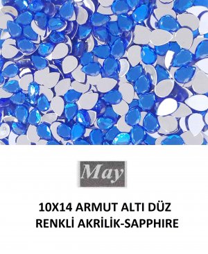 10X14 ARMUT ALTI DÜZ RENKLİ AKRİLİK-SAPPHIRE