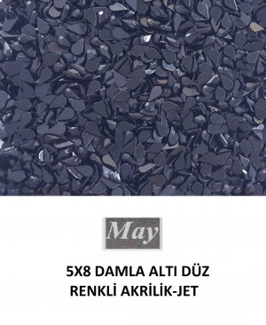 5X8 DAMLA ALTI DÜZ RENKLİ AKRİLİK-JET