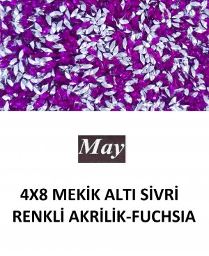 4X8 MEKİK ALTI SİVRİ RENKLİ AKRİLİK-FUCHSIA