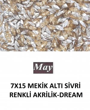 7X15 MEKİK ALTI SİVRİ RENKLİ AKRİLİK-DREAM