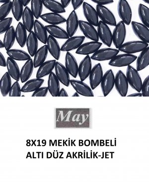 8X19 MEKİK BOMBELİ ALTI DÜZ AKRİLİK-JET