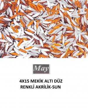 4X15 MEKİK ALTI DÜZ RENKLİ AKRİLİK-SUN