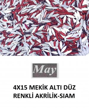 4X15 MEKİK ALTI DÜZ RENKLİ AKRİLİK-SIAM