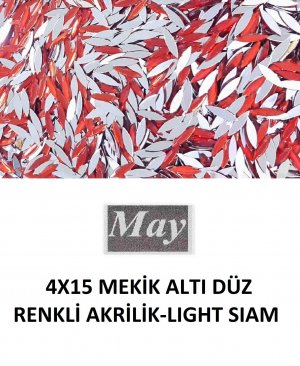 4X15 MEKİK ALTI DÜZ RENKLİ AKRİLİK-LIGHT SIAM