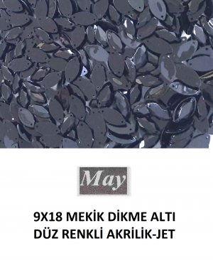 9X18 MEKİK DİKME ALTI DÜZ RENKLİ AKRİLİK-JET