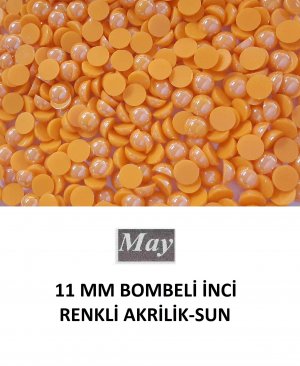 11 MM BOMBELİ İNCİ RENKLİ AKRİLİK-SUN