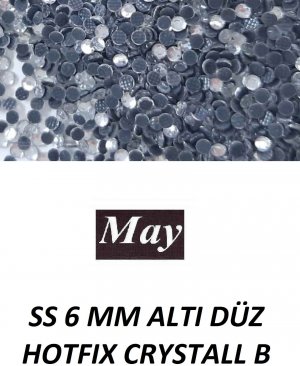 SS 6 MM ALTI DÜZ HOTFIX CRYSTALL B