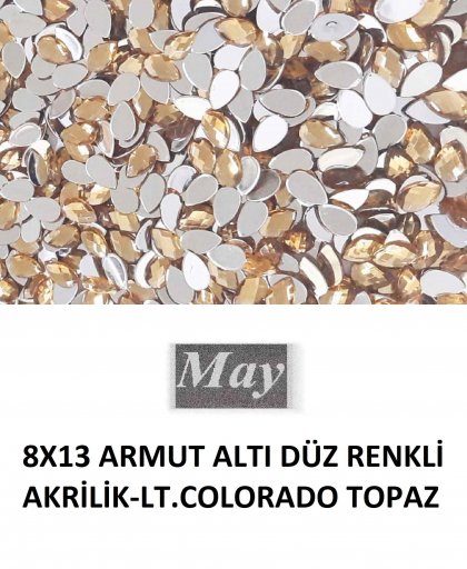 8X13 ARMUT ALTI DÜZ RENKLİ AKRİLİK-LT.COLORADO TOPAZ