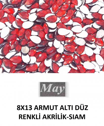 8X13 ARMUT ALTI DÜZ RENKLİ AKRİLİK-SIAM